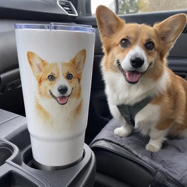 Emily K.'s corgi tumbler